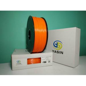 Orange HIPS 3D Printer Filament 3.0mm 136 Meters With Good Toughness