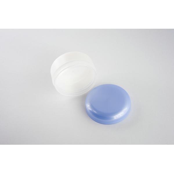 Smooth Surface Empty Beauty Containers With Plastic Cap , Foundation Plastic