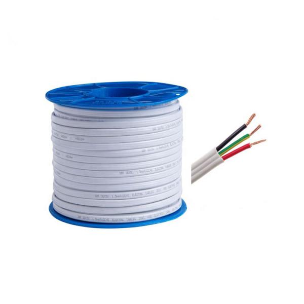 AS/NZS5000.2 450/750V copper wire PVC insulated PVC sheathed Flat TPS and Earth BVVB electrical cable