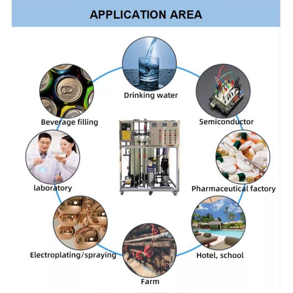 Electricity Powered Water Purification Equipment with and Stainless Steel Construction