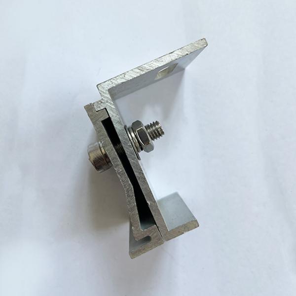 UV Resistant Solar Panel Metal Roof Clamps With Wind Load 60M/S
