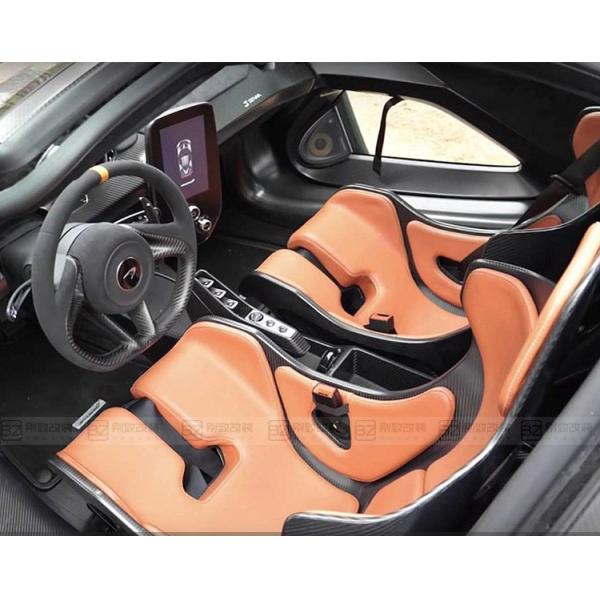 Auto Parts for McLaren GT 540C 570S 600LT 720S 650S 625C MP-12C Carbon Fiber Seats Senna Style Carbon Fiber Seats