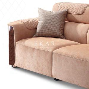 Luxury Modern Design 7 Seater Nubuck Leather Sofa Set W006SF1A