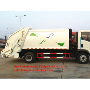 Hydraulic System Special Purpose Truck Howo 6m3 Compacted Compression Garbage