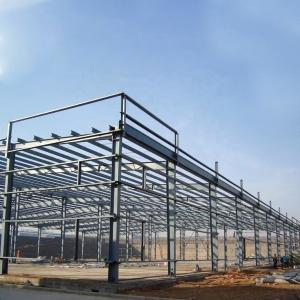 Q235 Space Frame Steel Structure Fireproof Prefab Metal Structure Warehouse