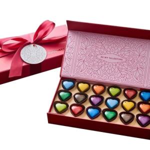 Book Shaped 190gsm Folding Chocolate Box for Christmas Present