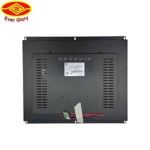 15 Inch LCD Touch Monitor Vandal Proof 250 Cd/M2 Brightness For Benefit