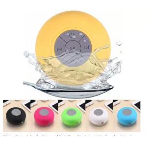 Magnetic Suction Cup Bluetooth Speaker , Bathroom Shower Speaker 10m Transmissio