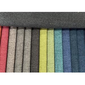 Acrylic Dyed Linen Sofa Fabric Double Faced Upholstery Seating Cover