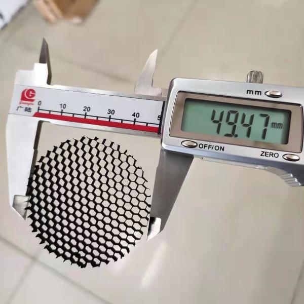 Quality 3.2mm Cell Size Honeycomb Grid Honeycomb Louver For LED Light Anti Glare wholesale