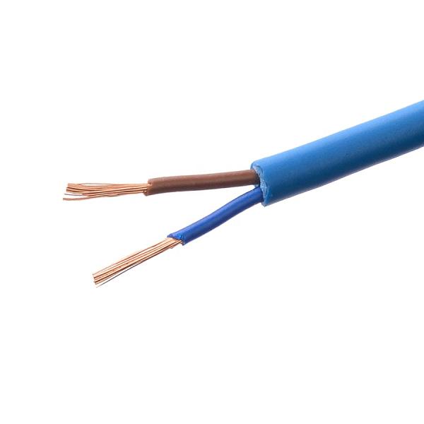 2CX28/0.15MM Blue RVV/RVVP Cable 2*0.75mm Flexible Core Two Core Wire Copper Conductor for PS3 Power Cable VDE Standard