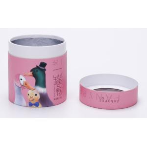 China Aluminum Foil Laminated Kraft Paper Food Cylinder Packaging With CMYK 4C Printing on sale