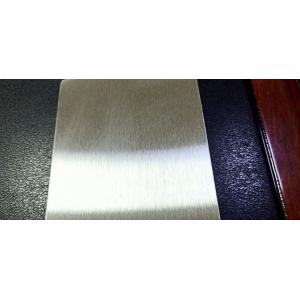 China Rough Silk Pattern 1.0mm Laminated Steel Plate on sale