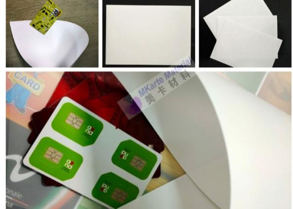 Quality PC Polycarbonate Plastic Sheets , White Polycarbonate Sheet For Making Smart Card wholesale