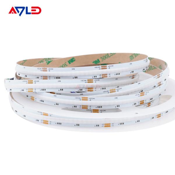 3M Adhesive Dimmable LED Strip Lights Low Density Colour Changing RGB CCT 24V