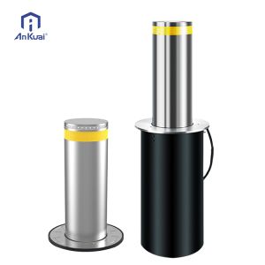 Customizable Hydraulic Bollard with LED Lights and Automatic Hydraulic System