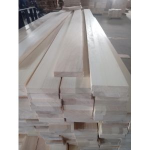 High Density 470kgs/M3 Poplar Planks For Solid Wood Lumber Panel