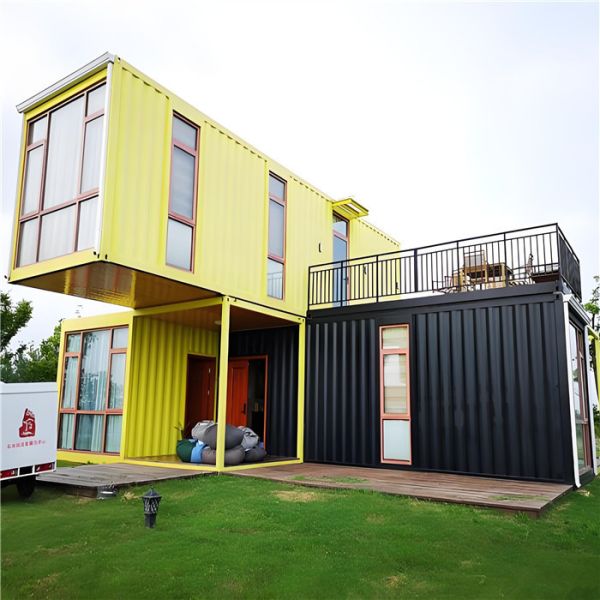Eco Friendly Prefabricated Container Homes for Campground Warehouse