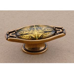 Antique Brass Furniture Hardware Pull Handles European Cabinet Drawer Wardrobe