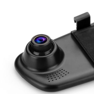 4.3" TFT LCD Screen Dual Record Parking Sensor DVR with Tracking Line and Voice