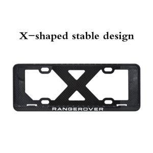 Super Light 100% Real Custom License Plate Frames Carbon Fiber