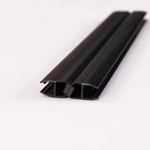 2-5 Magnetic PVC Seal Strip for Frameless Glass Shower Door Custom Bathroom Accessories
