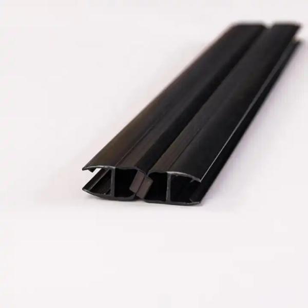 2-5 Magnetic PVC Seal Strip for Frameless Glass Shower Door Custom Bathroom