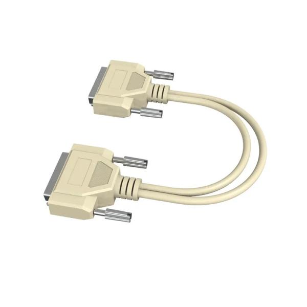 Quality Factory Direct DB25 Serial Data Cable Male to Male Computer Wire with Copper Conductor Insulation Parallel Port Printing Desktop TV Cable wholesale
