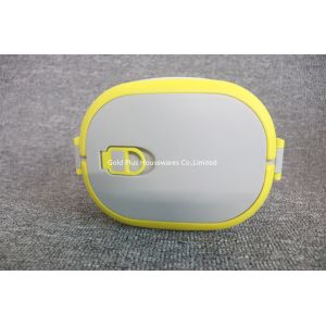 Leakproof 2 Tier Square Meal Prep Container Portable With Big Handle