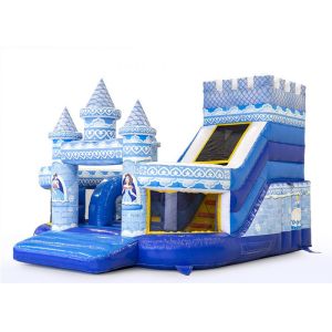 Customized Inflatable Water Playground Multifunctional 8x7x5m PVC 0.55mm