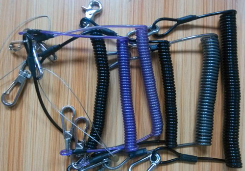 Various new designs custom OEM retractable tool coil tether lanyards in
