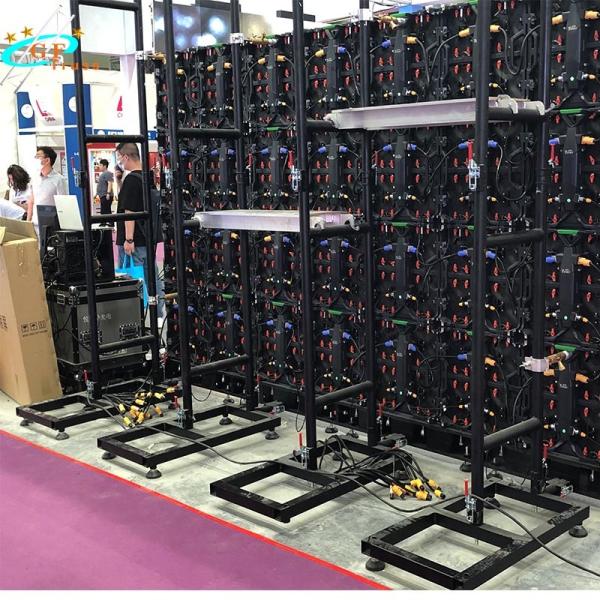 LED Video Wall Ground Support Stand Stack System for indoor and outdoor