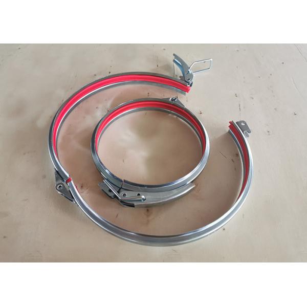 Quality 300mm Quick Release Lever Clamp Galvanized Ductwork Duct Clips With Lock wholesale