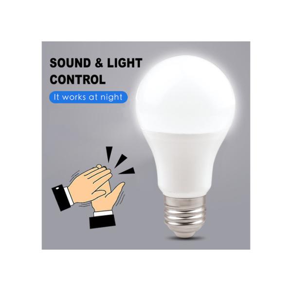 Quality ROHS 9W Sensor Energy Saving LED Bulb Dia60*110mm Sound Control wholesale