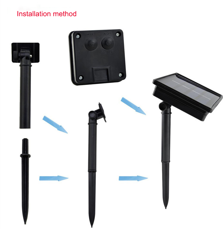 Solar String Lights with 72 Hours Battery Life 5m/10m Length and 2200mAh Battery