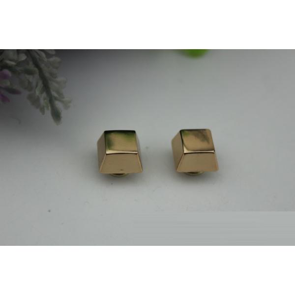 2019 New idea products design square 8 mm gold metal decorative rivets for handbag
