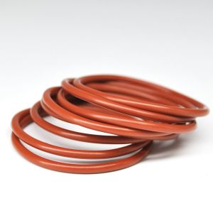 Cheap 20 Shore Orange O Rings EPDM Elastic Rubber Ring Colorful Customize for sale