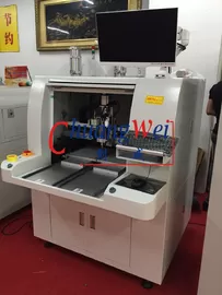 Buy cheap High Speed 2 Way Sliding Cutting Depaneling PCB Router Machine Low Stress from wholesalers