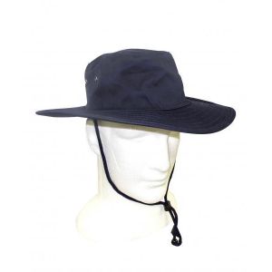 Custom Broad Brimmed Hat Embroidery Cotton Double Brims Bucket Cap Pressing Line