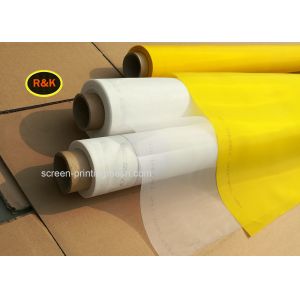 Low Elongation Thermal Screen Printing Mesh Roll 33 - 420 Mesh / Inch
