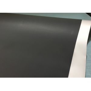 Solid Grey Color Cabinet Vinyl Covering Laminate Covering Unfading For Cabinets