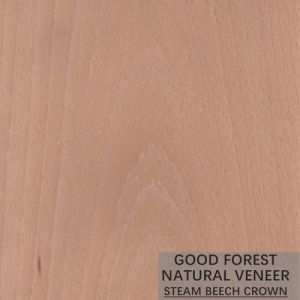 Natural Steamed Beech Veneer Wrapping Vertical Grain Veneer Excellent