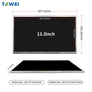 13.3-Inch TFT LCD Module HD 1920x1080 Dot EDP 30 Pin Interface