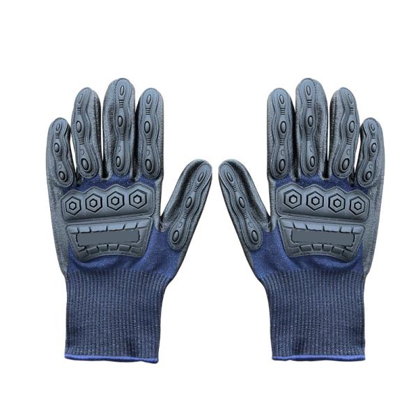 XL Hard-knuckle Anti-slip Palm Microfiber Leather Screen Touch Gloves for Secure