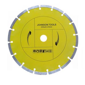 9"Sintered Diamond Saw Blades For Concrete Saw Blade 2.2mm Segment Thickness