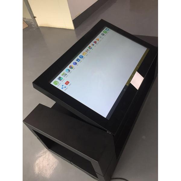 43" Indoor Interactive Smart Touch Screen Coffee Table for Restaurant Lifting Touch Table