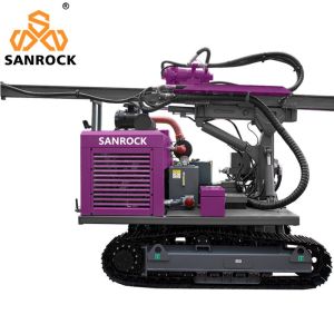 Highway Guardrail Piling Machinery with 6000 KG Capacity and 30m Drilling Depth