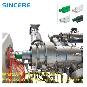PP PPR Single Layer Plastic Pipe Extrusion Line Composite Corrugated Pipe Making