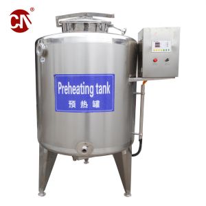 Homogenizer Pasteurized Yogurt Fermentation Tank with Vertical Cold Refrigeratio