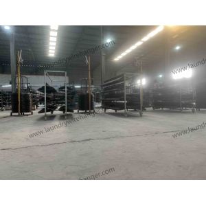 20.5cm Hanger Height Coated Steel Wire Hangers for Streamlined Organization